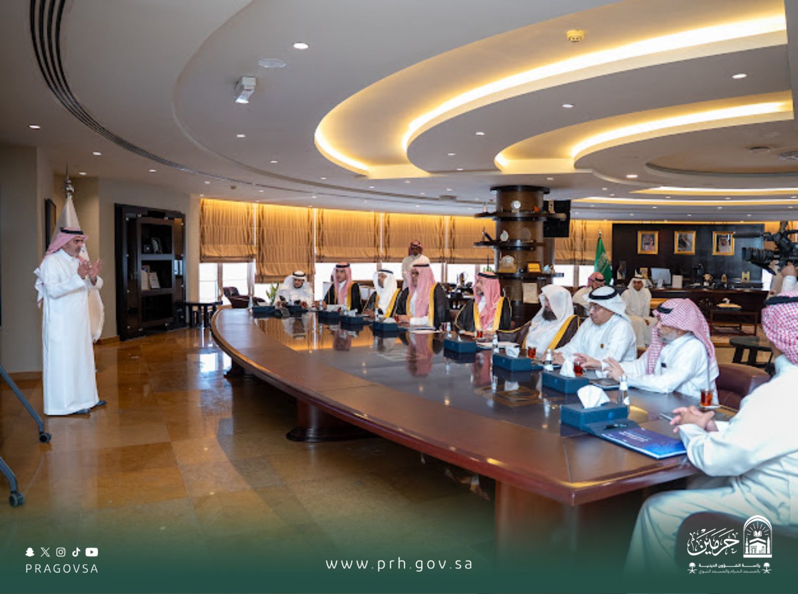 رئاسة الشؤون الدينية تطلق «منصة الحرمين لعلوم الوحيين» بالشراكة مع الجامعة السعودية الإلكترونية لتعزيز التعليم الشرعي الرقمي ونشر المعرفة الموثوقة